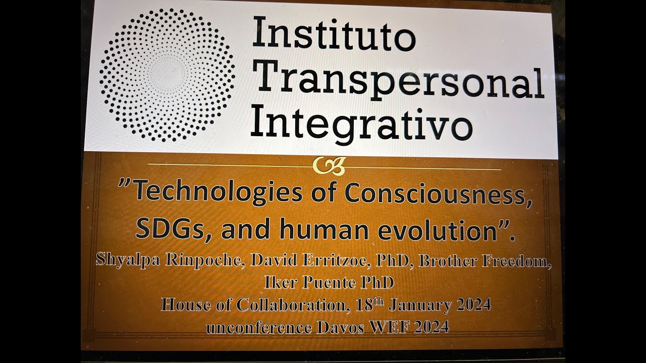 "Technologies of consciousness, SDGs and human evolution" panel. Unconference Davos 2024.