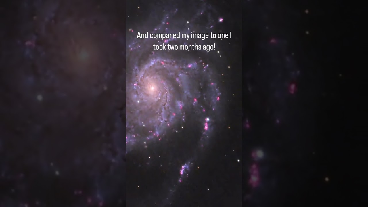 I captured a Supernova in another Galaxy that happened 21 million years ago! #astrophotography