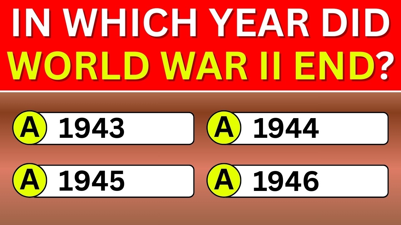 You Have a Great IQ If You Pass This General Knowledge Quiz 🧠🔥 | 50 Questions Challenge