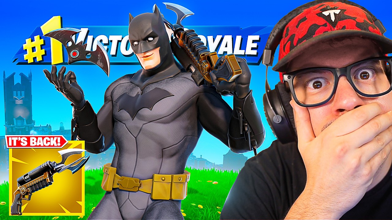 НОВОЕ МИФИЧЕСКОЕ ОБНОВЛЕНИЕ БЭТМЕНА в FORTNITE!