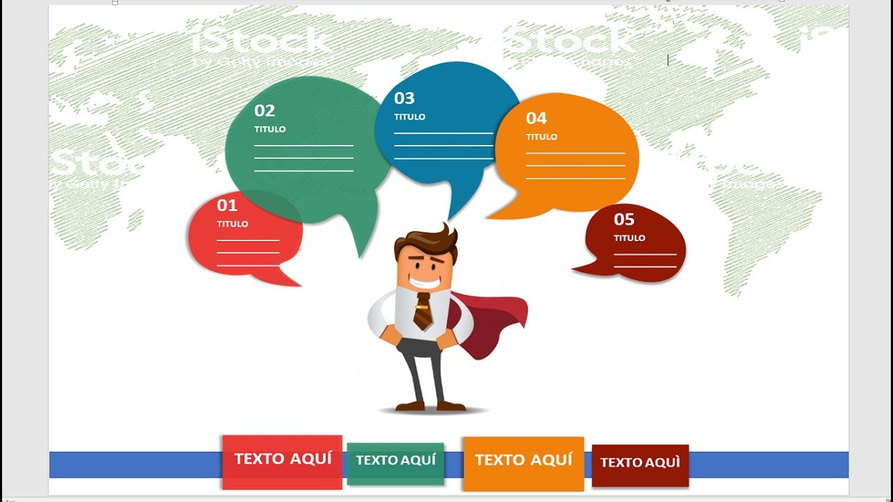 Como hacer una infografia en word 2016