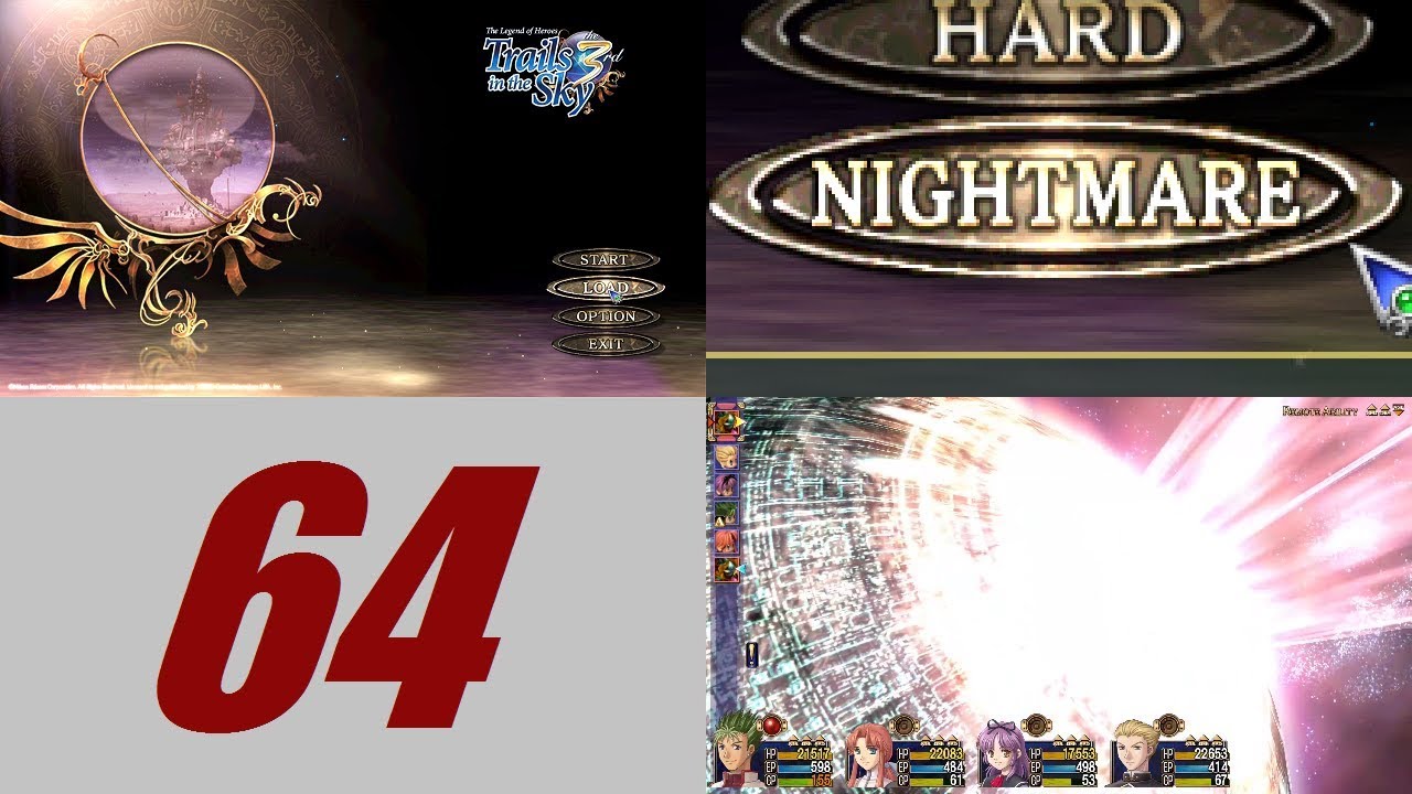 [ TLoH: Trails in the Sky the 3rd | NG Nightmare ] Part 64 - Final Boss: Anima Mundi