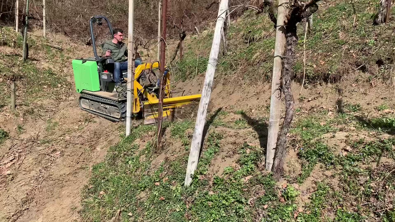 Sistemazione terrazzamenti vigneto