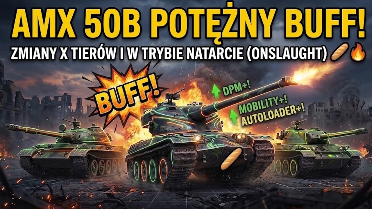 Kt&oacute;ry X tier dostał największego buffa w 2.2.1? 🧐 Chłodna ocena zmian + Map w trybie: ONSLAUGHT 🏆