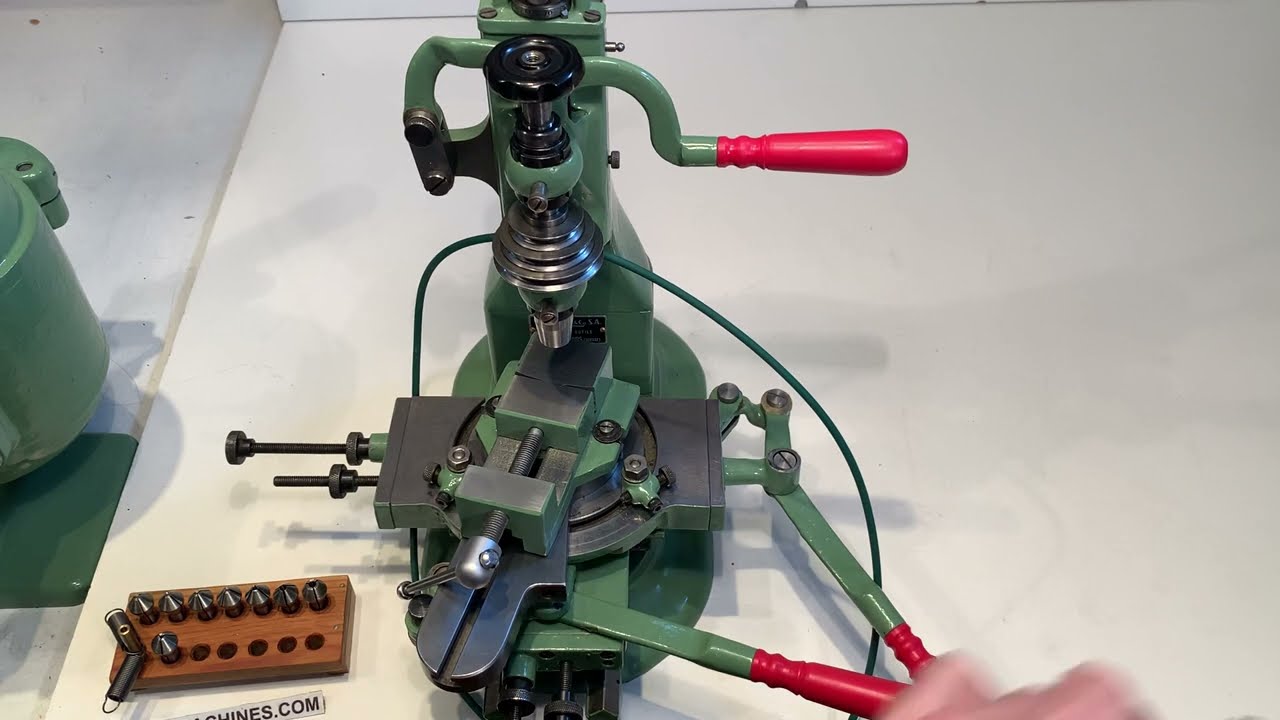 Henri Hauser 8mm Precision Watchmaker Milling Machine