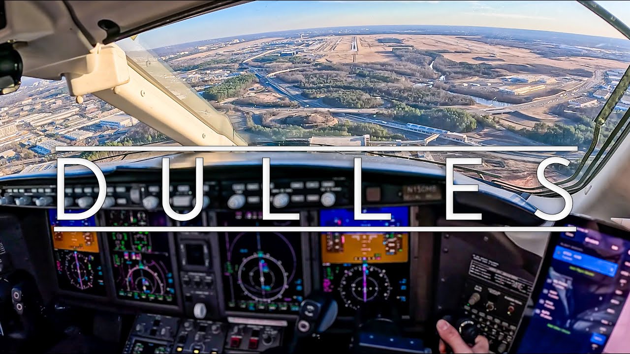 Afternoon Landing in Washington DC