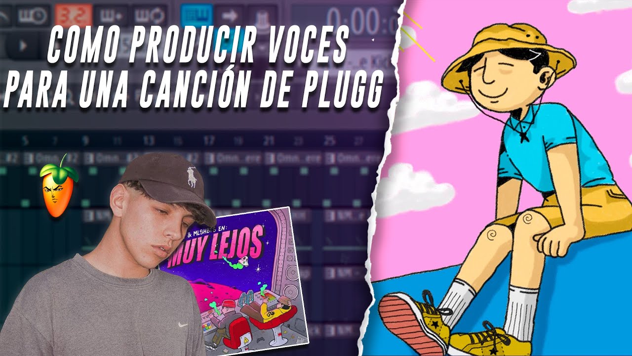 🟣 DESCUBRE Cómo PRODUCIR VOCES para una CANCIÓN DE PLUGG (FACIL y RÁPIDO)  🔌🔮