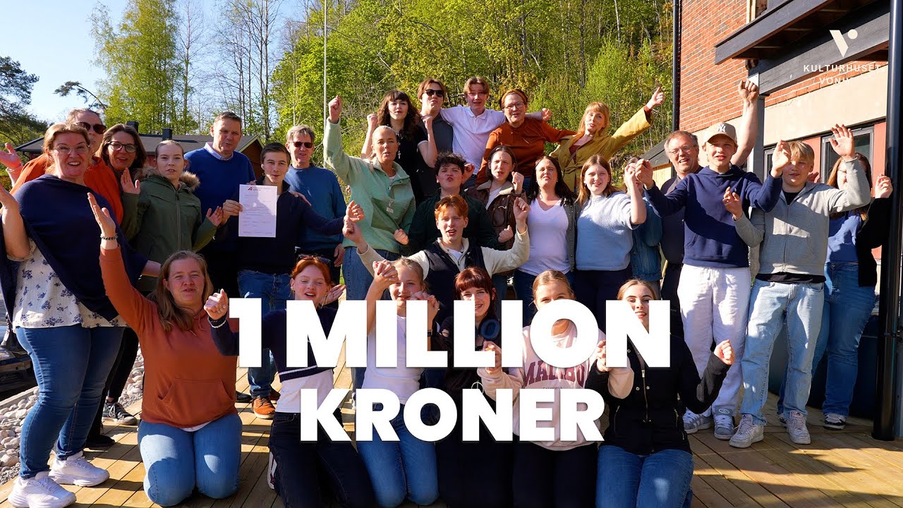 1 million kroner fra Thorbjørn Hansens Stiftelse 😍
