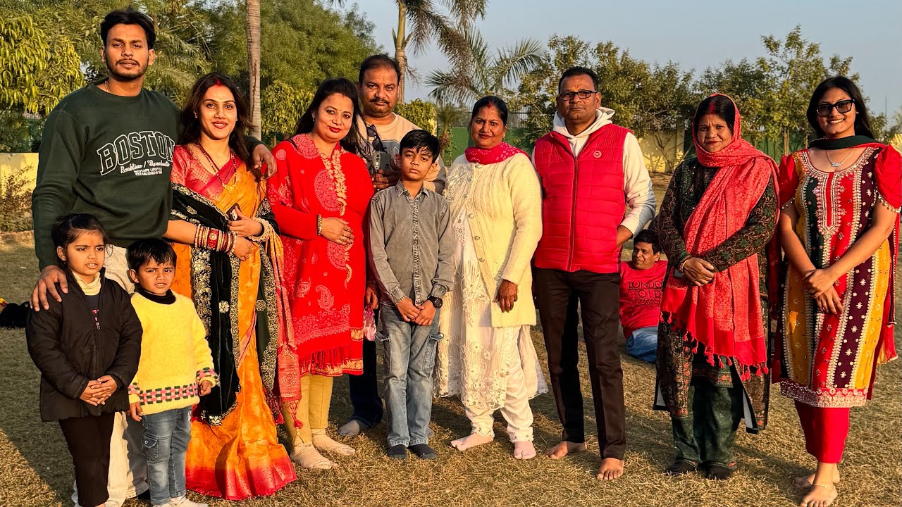 Shaadi Ke Baad Pehli Baar Sari Famly Ke sath| Panchmukhi Hanuman Mandir Haryana Family Vlog #shorts 