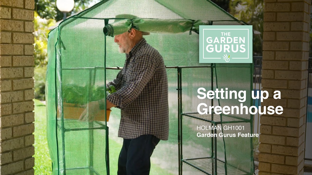 Setting up a Greenhouse with The Garden Gurus