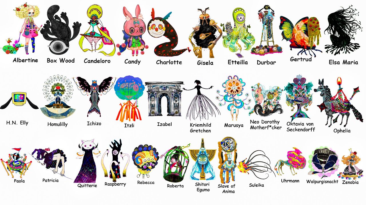 All Witches in Madoka Magica