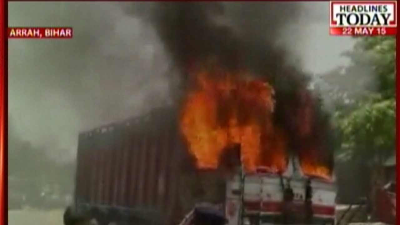 Massive Protest In Bihar After Truck Mows Down Youth