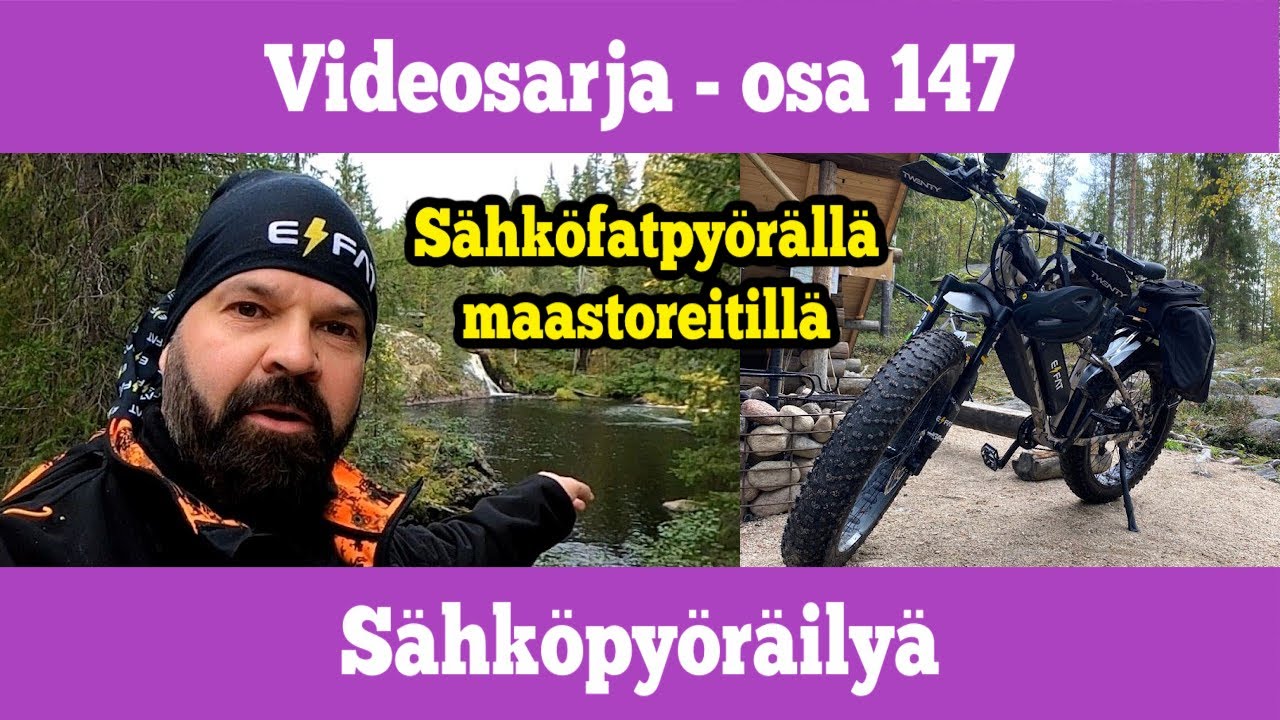 Osa 147 - Sähköfat-pyöräilyä Ukkohallassa - E/Fat 1000W- 2021/2022