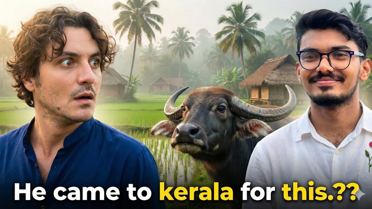 ​He Flew From France 🇫🇷 to Kerala 🇮🇳JUST For This?! | English Subtitles | #france #kerala #india 