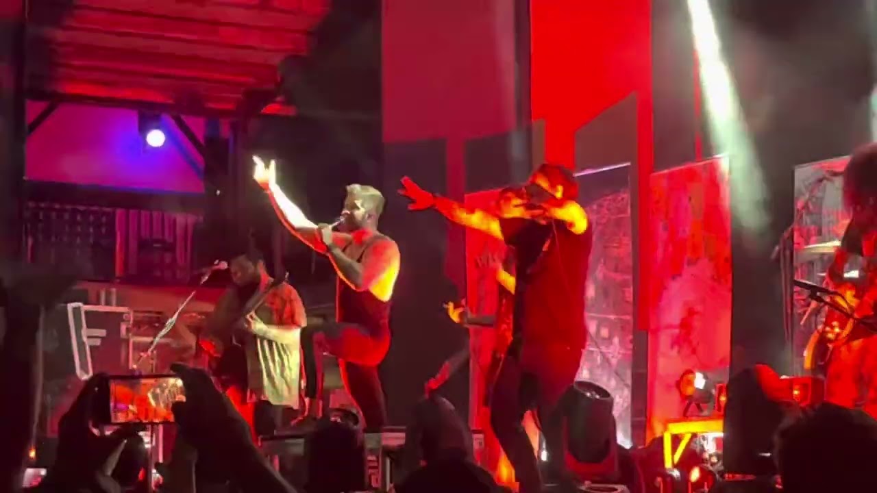 Dance Gavin Dance - Rock Solid ft Kurt (Andrew Wells arc) Live