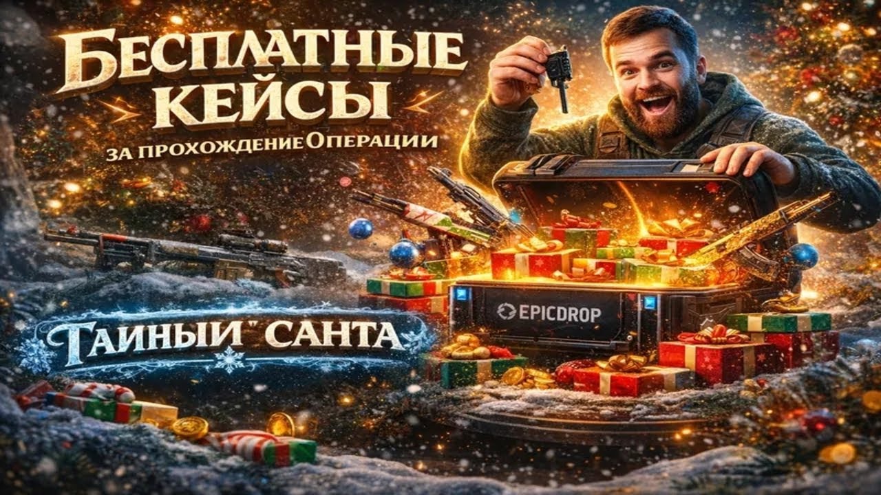 Открываю Бесплатные Кейсы за Прохождение Операции 