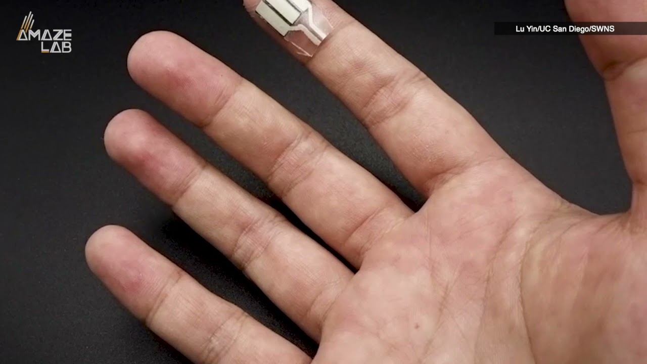 New Wearable Turns Sweat From Hands Into Energy for Your Devices
