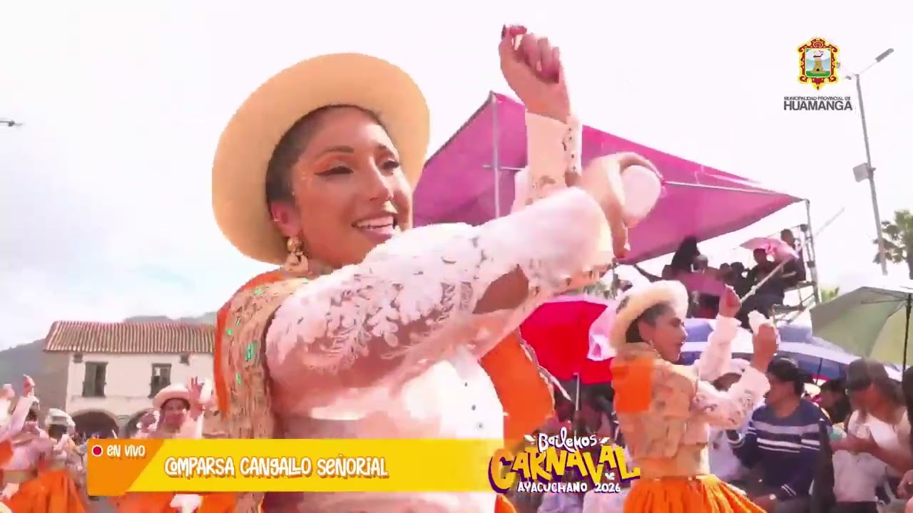 Comparsa Cangallo Señorial -  Pasacalle Carnaval Ayacuchano 2026
