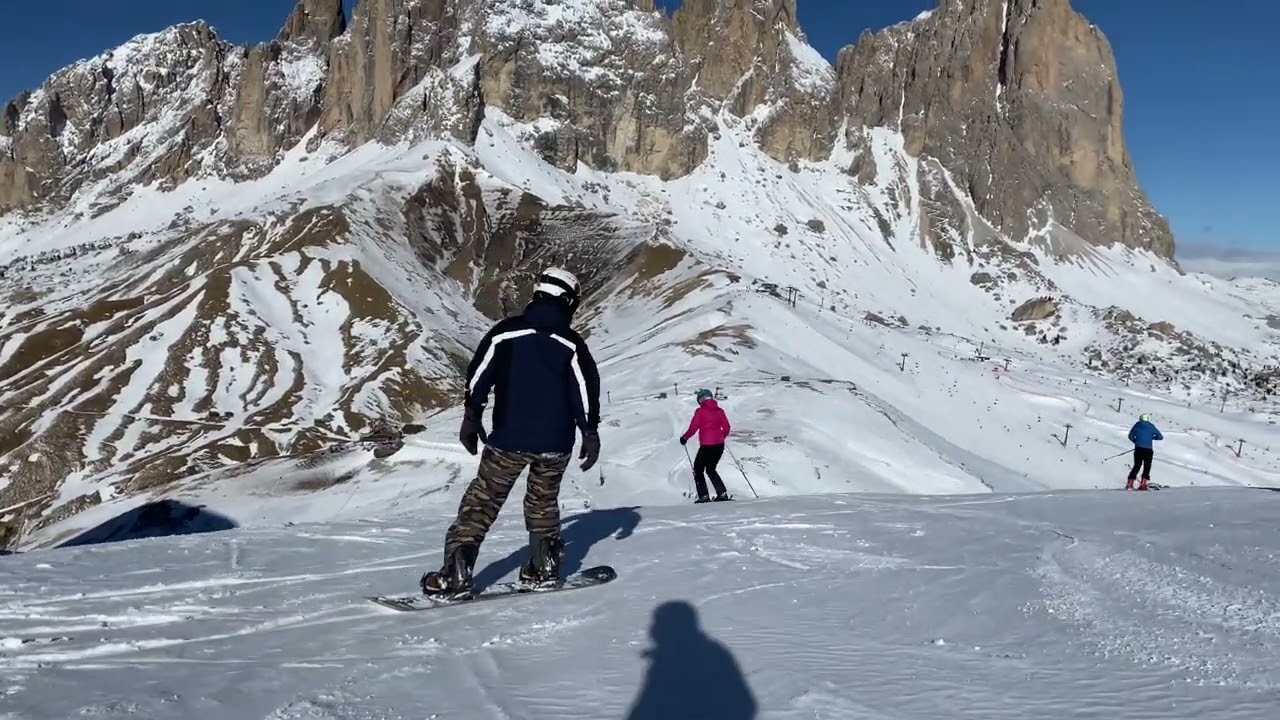 Huge, Amazing view, Endlless, dolomite ski resort, Italy #dolomite #skiresort #alps