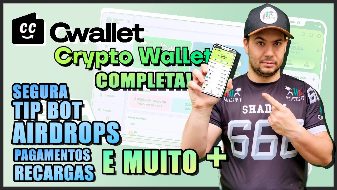 Cwallet - A evolu&ccedil;&atilde;o das wallets, essa aqui tem tudo, at&eacute; Airdrops, Bots, Envios M&uacute;ltiplos, swap e +