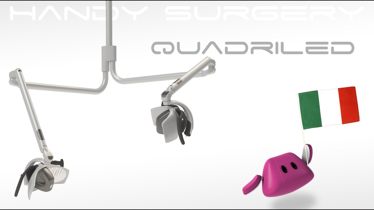 Quadriled lampada scialitica odontoiatrica di Tecnomed Italia