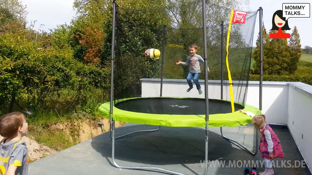 Izzy Sport Trampolin 305 cm Bewertung video