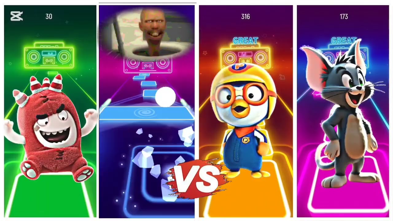 Oddbods – Toilet – Pororo – Tom. #tileshop #toilet #oddbods #pororo#tiles #findfheodd