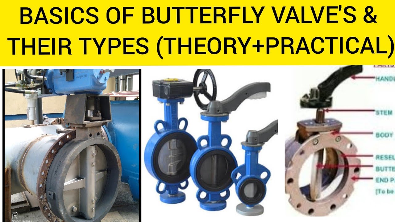 Butterfly Valve's|Basic of Butterfly Valve's & their types|Operation|Theory|Practical|In Hindi|