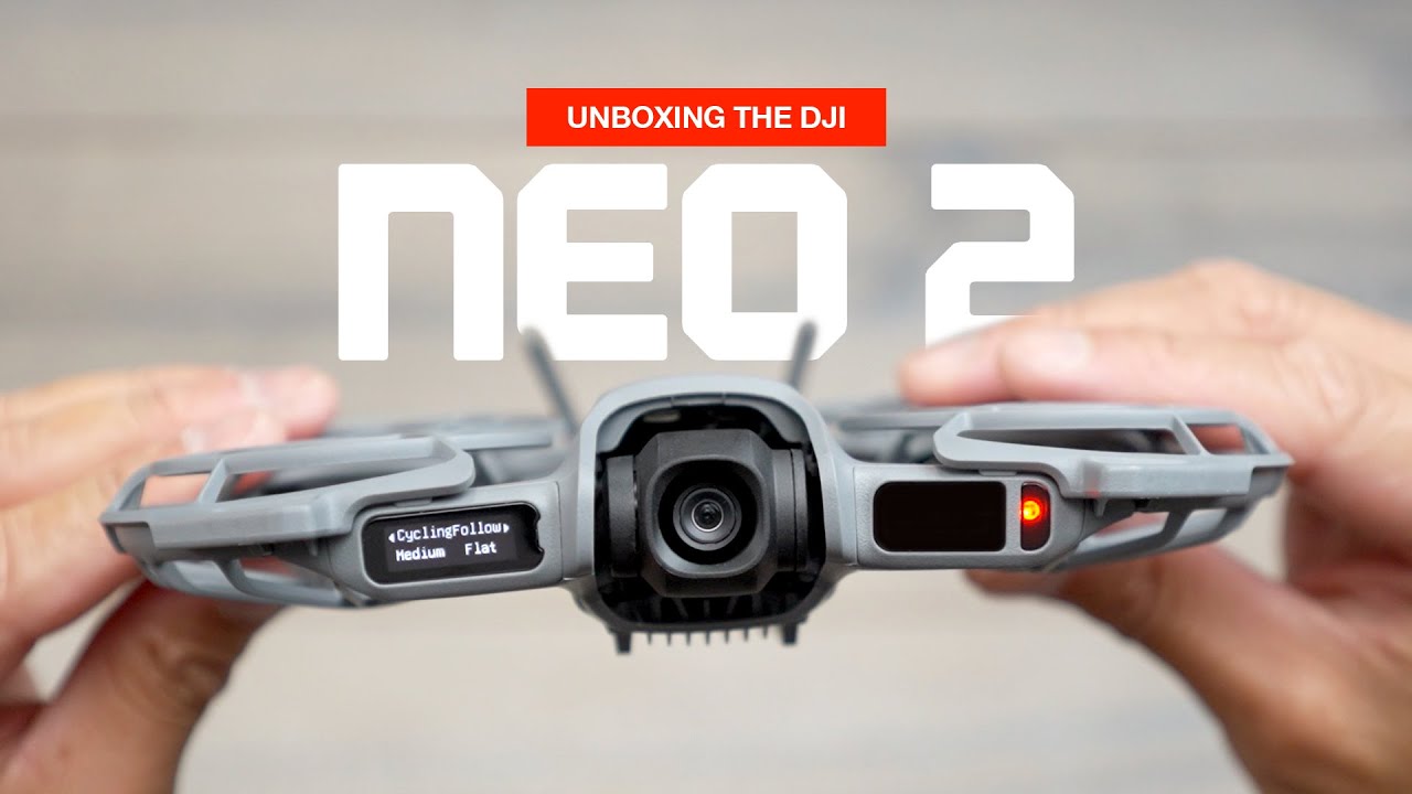 Unboxing the DJI NEO 2 Fly More Motion Bundle