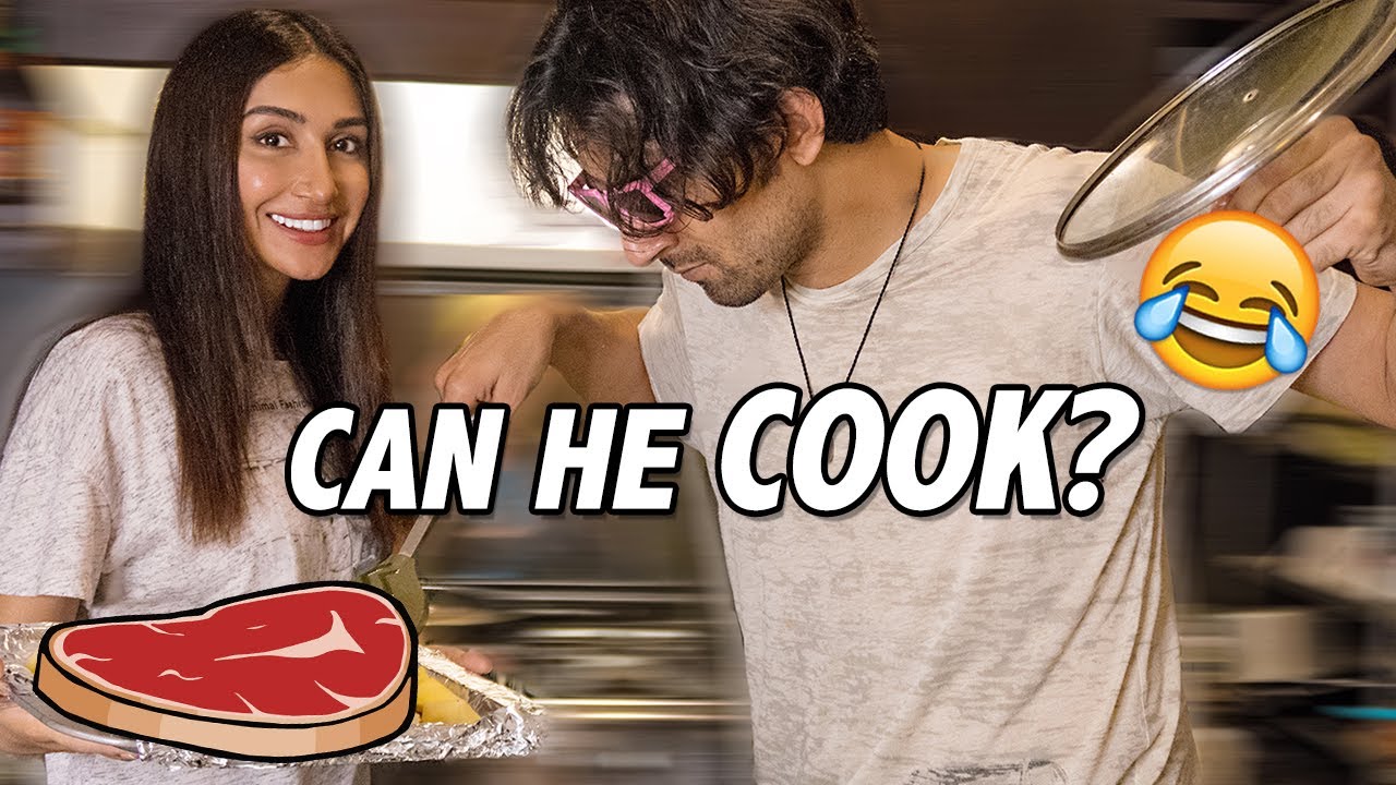 😷 COOKING CHALLENGE: WE HAVE A LOT AT STEAK HERE: HIRA, ALI & THE QUARANTINE LIFE