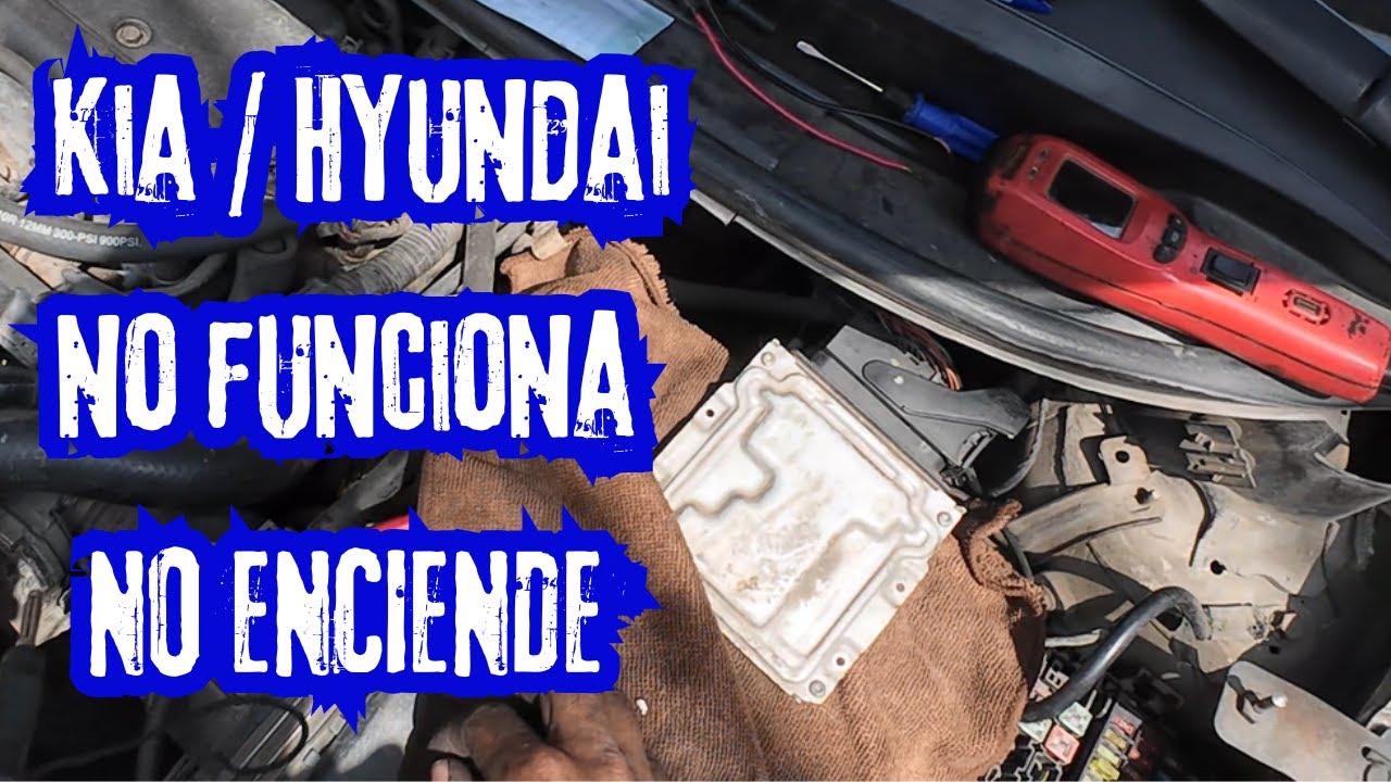 Kia Rio / Hyundai no prende - no enciende - no prende la luz del check
