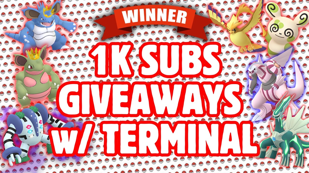 🎉1K Subs Giveaways! 🎁  Shiny Nido's ✨ Raids & Shiny Hunting with Terminal! Pokémon Go Live!✨