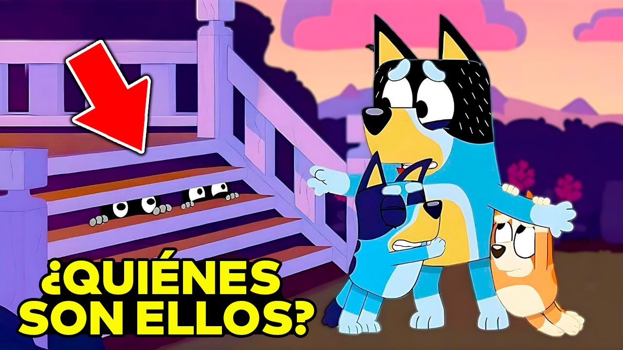 10 PERSONAJES OCULTOS Que Nunca Notaste en BLUEY!