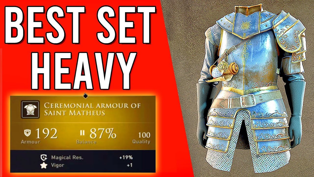 GreedFall Best Legendary Armor Set Location - Ceremonial Saint Matheus (heavy)