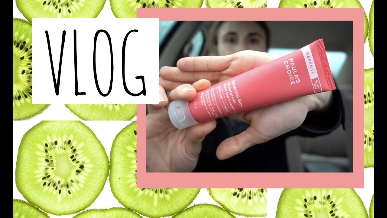 VLOG: PAULA'S CHOICE DEFENSE SPF ESSENTIAL GLOW MOISTURIZER SPF30| DR DRAY