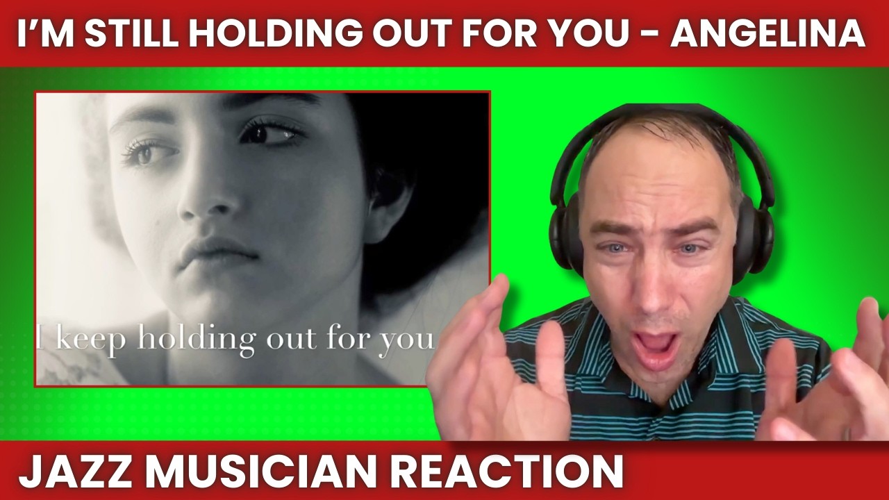 Rhythmic Swagger!!! [Angelina Jordan Reaction to I'm Still Holding Out For You - Age 10]