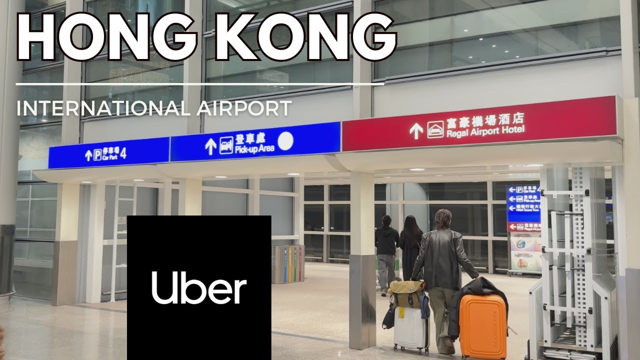 How to Take Uber Taxi Ride at Hong Kong International Airport