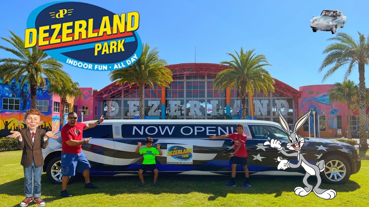 Ultimate Fun Unleashed: Exploring Dezerland Park's Thrilling Attractions! Orlando, Florida