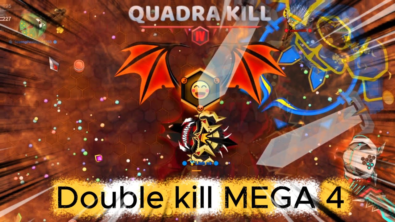 Double Kill MEGA 4 Và Tuyệt Phẩm Quadra Kill | Evowars.io