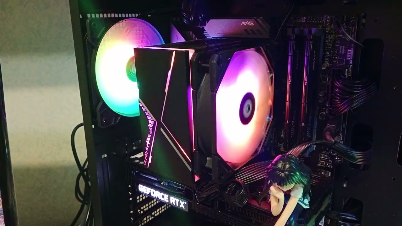 Распаковка\ Кулер для процессора ID-COOLING SE-234-ARGB V2
