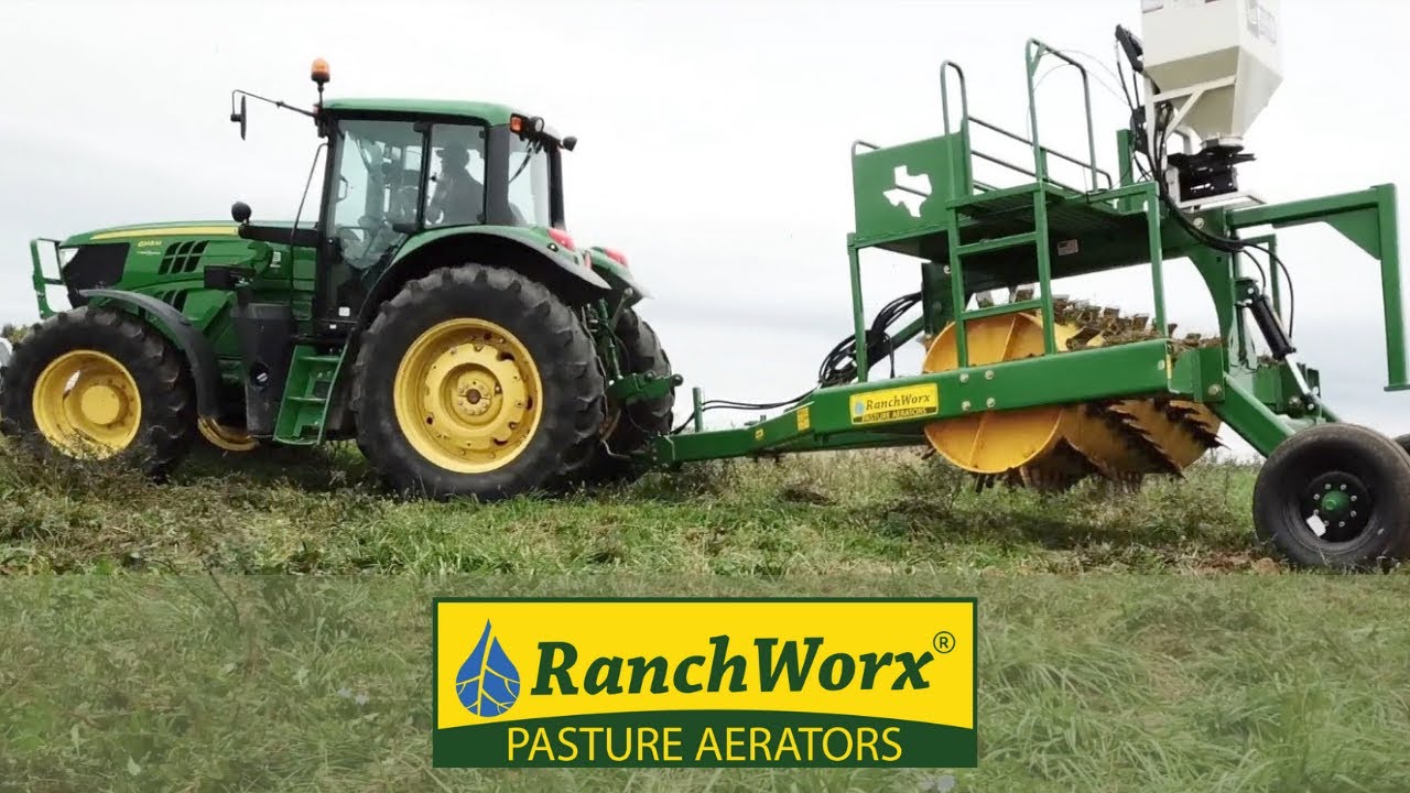 Day 3: @ranchworx - Let's Test the Pasture Aerator 1036SB out on cattle pasture