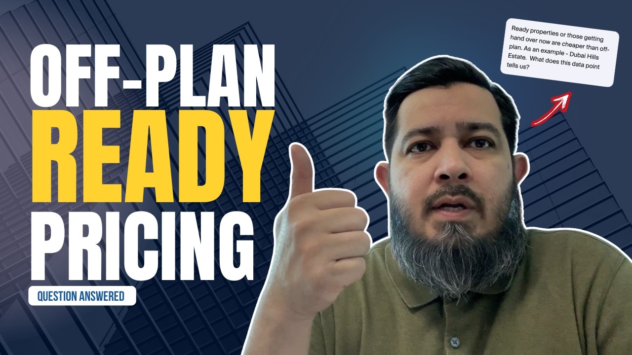 Why Are Ready Properties CHEAPER Than Off-Plan in Dubai? | The Payment Structure Explained