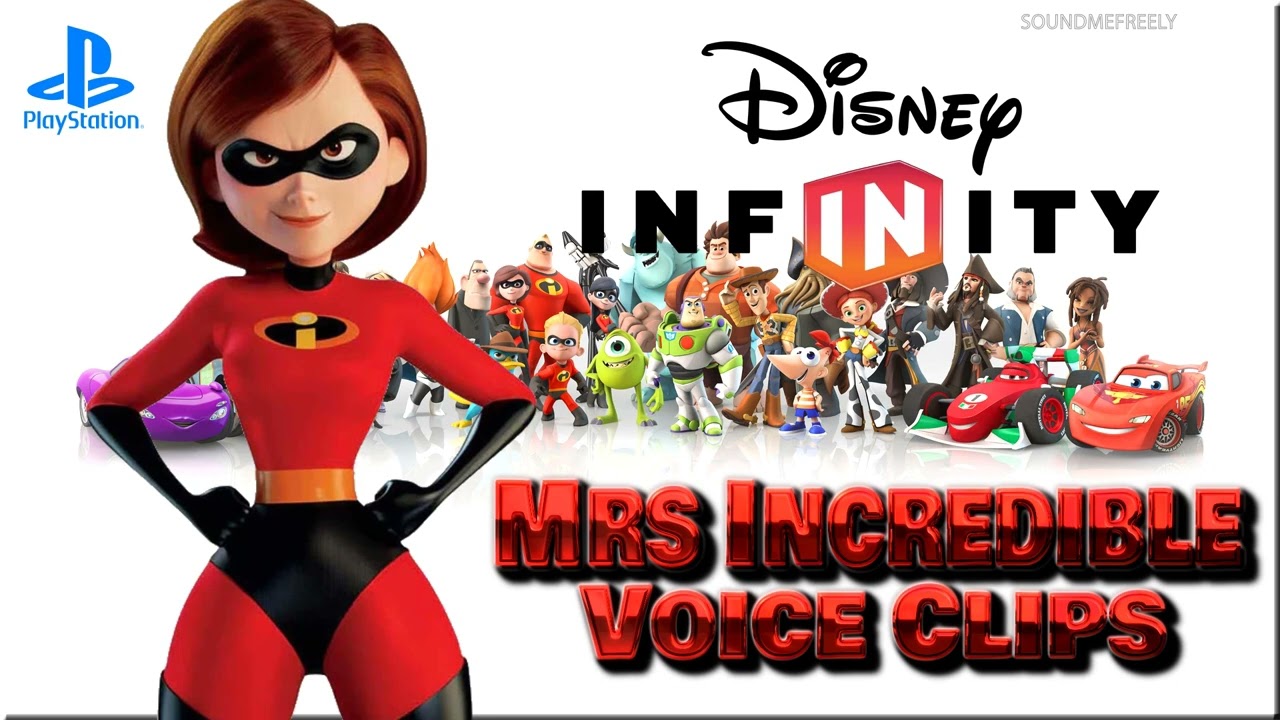 Все озвученные фрагменты Миссис Исключительная (Эластигёрл) • Disney Infinity 1.0 • (Холли Хантер...