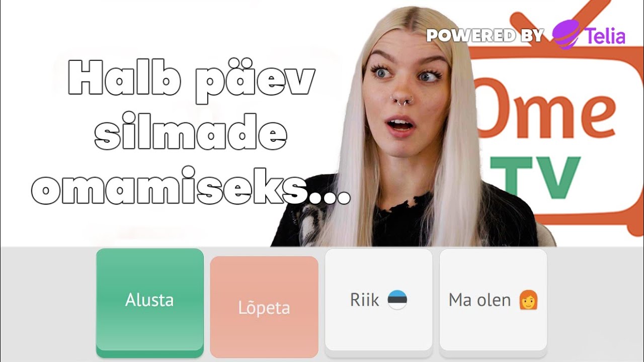 Ome TV - koht, kus saab teha asju, mille eest muidu pandaks vangi