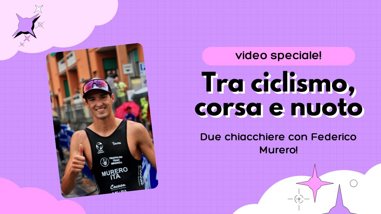 Federico Murero: due chiacchiere con un triatleta professionista!