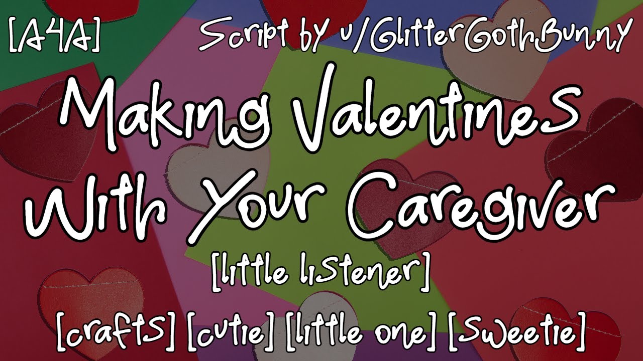 [A4A] Making Valentines With Your Caregiver [little listener] [crafts] [cutie] [little one][sweetie]