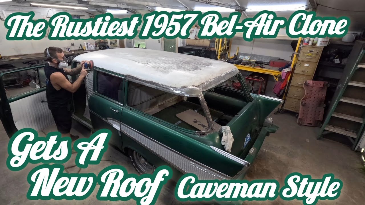 Hand Fabricating Patch Panels for the 1957 CHEVY BEL-AIR, 210 WAGON