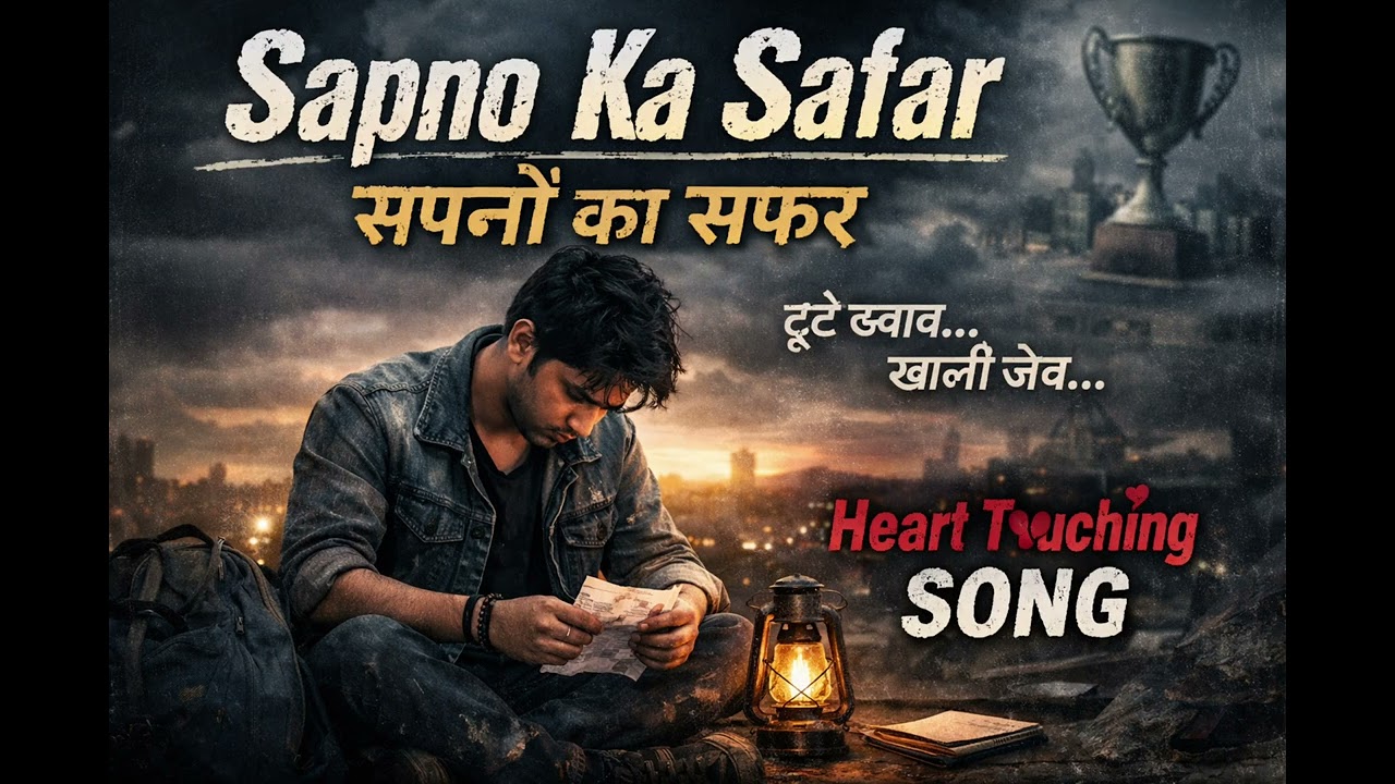 Sapno ka safar 😭 Heart 💗 t💔uching song#TrendingSong  #ViralSong  #NewSong2026  #MusicLovers  #Hindi