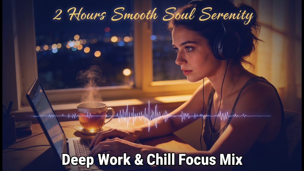 2 Hours Smooth Soul Serenity 📱💻🌙 Deep Work & Chill Focus Mix