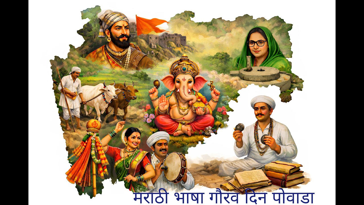 Marathi Bhasha Gaurav Din Powada | मराठी भाषा गौरव दिन पोवाडा